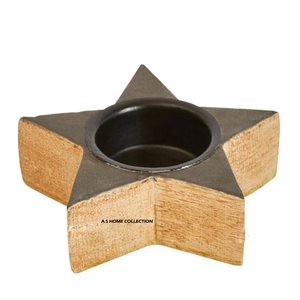 Porte-bougie chauffe-plat de Noël moderne plaqué or en acier inoxydable, vierge pour sublimation, pour cadeau original - Product Image 4