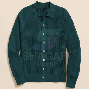 Cardigan confortable spécial pour hommes, 240 g/m² - Product Image 2