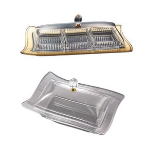 Bandeja de partición transparente acrílica de plástico sin BPA - Product Image 6