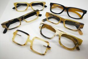 Gafas Hechas a Mano con Montura Óptica de Cuerno de Búfalo Natural, Gafas Unisex de Lujo Ecológicas - Product Image 4