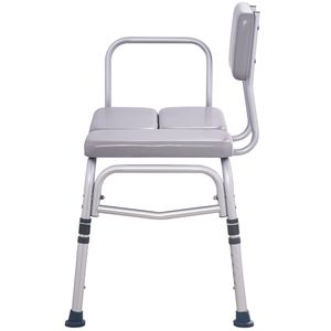 Banco de Ducha Portátil Ligero para Personas Mayores y Adultos con Discapacidad - Banco de Transferencia para Bañera con Asiento Acolchado, Soporta 500 lb - Product Image 6