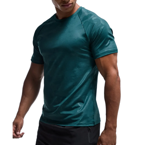Camiseta Deportiva Cómoda con Diseño Ligero de Alto Rendimiento, Acabado que Absorbe el Sudor, Movimiento Flexible, Mangas Cortas, Camiseta para Entrenamiento - Product Image 4
