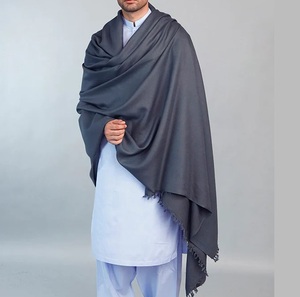 Châles en laine afghane et cachemire personnalisables, coupe-vent, antibactériens, ethniques, chauds, jacquard, couvertures d'hiver, vêtements d'extérieur - Product Image 3