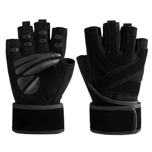 Men's Gym Sport Gloves for Workout Wholesale Fitness Gloves Leather Weight Lifting Gloves for Cycling & Gym Training - Product Image 3