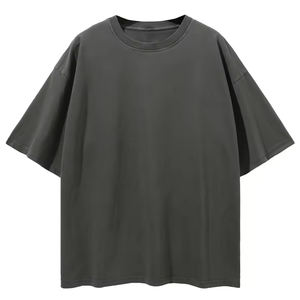Camisetas personalizadas con lavado ácido, impresión en algodón de 380 gsm, estilo vintage, oversized, para hombre, streetwear, OEM - Product Image 4
