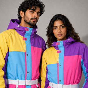 Traje de Esquí Unisex al por Mayor, Chaqueta y Pantalones Térmicos Impermeables y Resistentes al Viento, Fabricante y Proveedor de Ropa para Exteriores con Logotipo Personalizado - Product Image 1