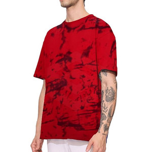 Camiseta Extra Grande para Hombre, a la Moda, de Algodón/Fibra de Bambú, Transpirable, Informal, para Verano, Cómoda, de Alta Calidad, Precio de Fábrica - Product Image 3