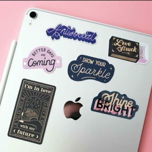 Pegatinas Personalizadas para Dispositivos Electrónicos, Vinilo Impermeable, Pegatinas para Laptop y Móvil, Recortadas, Impresión de Pegatinas para Dispositivos Tecnológicos - Product Image 2