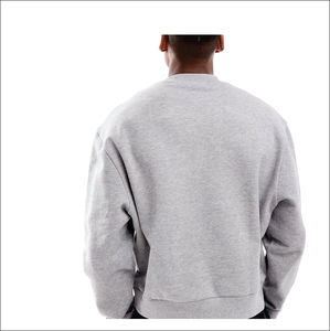 Sweat-shirt streetwear surdimensionné pour homme de haute qualité, broderie de logo personnalisée, respirant et confortable, tailles OEM - Product Image 2