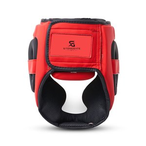Protège-tête de kickboxing en cuir léger, réglable et respirant avec design personnalisé pour l'entraînement MMA 2026 - Product Image 6