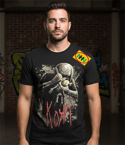 T-shirt ordinaire, T-shirt en coton pur imprimé à l'écran, T-shirt sur mesure, adapté aux hommes et aux femmes, fabriqué au Bangladesh - Product Image 2