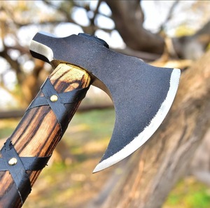 BA Enterprises - Nuevo y Moderno Tomahawk de Supervivencia para Campamento, Grado Industrial, Forjado en Acero de Alta Calidad, Hecho a Mano, Estilo Vikingo - Product Image 2