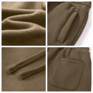 Pantalones Deportivos Nesta de Forro Polar Grueso de 400G, Pantalones Jogger Casuales para Hombre con Cordón, Holgados, Personalizables, Unisex, Estilo Cargo - Product Image 6