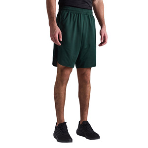 Shorts de sport 2-en-1 pour hommes, personnalisables avec logo, écologiques, séchage rapide, respirants, imperméables, anti-plis, avec fermeture éclair – Vente en gros - Product Image 2
