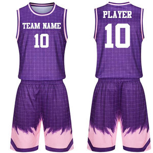 Ensemble d'uniformes de basketball personnalisés noir et blanc pour hommes et femmes, maillot et short sublimés, respirant, séchage rapide, vêtements de sport d'équipe - Product Image 3