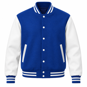 Nouveauté 2026 – Blouson d'hiver pour homme en toile imperméable avec broderies personnalisées, style urbain, 100 % laine - Product Image 2