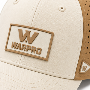 Casquette de camionneur WARPRO à 6 panneaux, réglable, avec dos en maille respirante, unisexe, décontractée, avec logo en caoutchouc sur le panneau avant - Product Image 6
