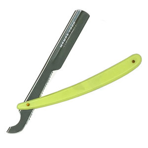Custom Logo Stainless Steel Straight <b>Razor</b> Disposable Safety Barber Style Shaving <b>Razor</b> with Custom Color for Face Use - Product Image 1