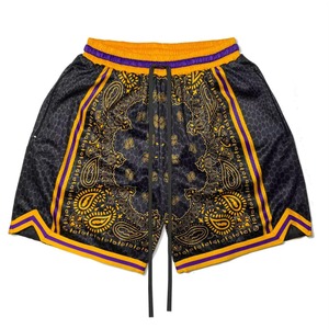 Pantalones Cortos de Lona con Estampado por Sublimación de Moda de Verano con Logotipo Personalizado, Pantalones Cortos Deportivos Transpirables de Poliéster 100% para Hombre - Product Image 5