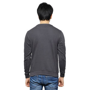 Sudadera Lisa Personalizada al por Mayor, Sudadera con Cuello Redondo 100% Algodón, Sudadera Oversize, Sudadera Básica para Hombre, Mezcla de Algodón - Product Image 6