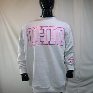 Sweat-shirts OHIO à col montant 450 GSM, broderie personnalisée avec nom, coupe ample et carrée, 100% coton molletonné French Terry - Product Image 1