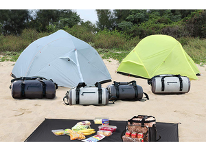 OEM Custom PVC TPU 15L Tour Dry Duffle Backpack Waterproof Airtight Zipper Outdoor Camping Travel Hiking <b>Climbing</b> - Product Image 4