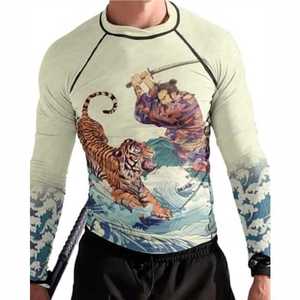 Rashguard OEM MMA con Sublimación Completa para Hombre, Manga Larga, UPF50+, Transpirable, Fortleo - Product Image 3