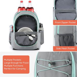 Sac à dos scolaire durable 2026 en tissu Oxford à rayures, grande capacité, imperméable, multifonctionnel, pour étudiants, sac de voyage, logo personnalisé - Product Image 3