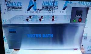 Bain-marie thermostatique alternatif AMAZE SS à 6 trous, plage de température RT+5~99,9, fluctuation de 0,5 pour utilisation en laboratoire et en chirurgie - Product Image 3