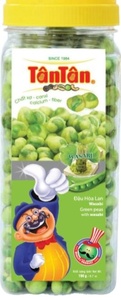 Marque TAN TAN, pois verts vietnamiens de haute qualité, style frais, saveur wasabi, prêts à consommer, 190 kg, durée de conservation de 12 mois - Product Image 4