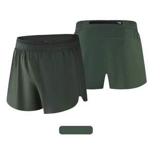 Pantalones Cortos Deportivos Híbridos para Gimnasio, Sensación Suave y Resistente, con Bolsillo Trasero Integrado, Hechos de Poliéster Reciclado, para Todas las Temporadas - Product Image 4