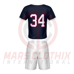 Uniformes de Lacrosse de Alta Calidad, Transpirables, con Diseño Sublimado, Proveedor Directo de Fábrica, Conjuntos de Uniformes de Lacrosse Hechos a Medida - Product Image 3