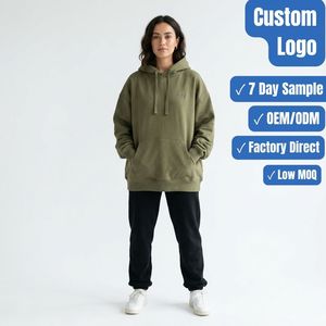 Sudadera con Capucha de Corte Holgado Personalizada para Mujer, Fabricante de Ropa de Moda con Etiqueta Privada OEM ODM - Product Image 1