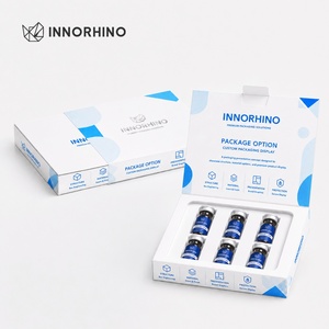 Custom Peptide Vial Packaging Paper <b>Boxes</b> with Insert Trays Replaceable for 1-8 Vials and Pen Set Retail Display <b>Boxes</b> ODM/OEM - Product Image 1