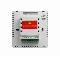 Termostato Digital Programable T8200F con RS485 Opcional para Fan Coil, 12V/220V, Cuadrado, Ignífugo, PC+ABS, Ahorro de Energía, Montaje en Pared