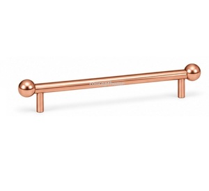 Tirador de Barra Rectangular de Latón Minimalista y Contemporáneo para Muebles de Bar, Tamaño Personalizable, Diseño Ecológico y Duradero - Product Image 1
