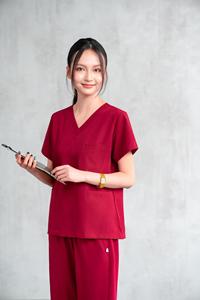 Fashion Nursing <b>Work</b> <b>Scrubs</b> Uniforms With 7 Pockets Unisex <b>Scrubs</b> New Style Fashionable Nurse Uniform <b>Scrubs</b> Sets for Hospital - Product Image 3