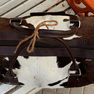 Sacs de voyage en cuir de vachette de qualité supérieure, sacs à cheveux, sacs de voyage personnalisés, fournisseur OEM, export, vente en gros à prix de gros - Product Image 5