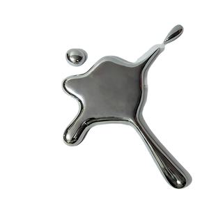 ประติมากรรมโลหะติดผนังขนาดใหญ่ที่ทันสมัยศิลปะแบบสาดน้ำหยดทันสมัยงานฝีมือโลหะ - Product Image 1