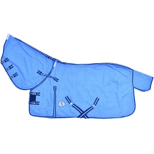 Manta de Invierno para Caballo de Doma Clásica, Impermeable, de Lona Ripstop 1200D, de 18 oz, con Cuello Desmontable y Forro Polar Cálido - Product Image 1
