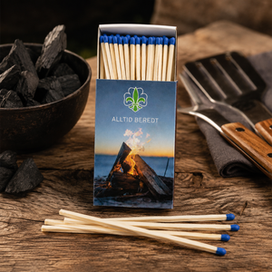 Cerillas de Seguridad Ecológicas para Barbacoa con Palitos de Madera Largos, Impresión de Logotipo Personalizado para Uso en Hoteles - Product Image 6