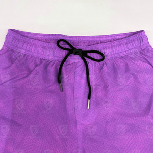 Popular Gym Running Athletic <b>Shorts</b> <b>Compression</b> Liner Woven Workout Double Layer <b>Men</b> 2 in 1 Mesh Basketball <b>Shorts</b> - Product Image 3