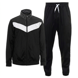 Ensemble de survêtement décontracté 2 pièces en polaire pour homme, personnalisable, couleur unie, écologique, avec cordon de serrage, idéal pour l'entraînement - Product Image 3
