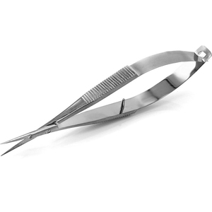 Ciseaux à sourcils ergonomiques de précision antistatiques à pointe fine, en acier inoxydable de haute qualité, design unique - Product Image 4