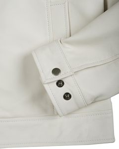 Veste en cuir de vachette personnalisée pour homme, style motard haut de gamme, confortable, durable, vêtement de mode streetwear - Product Image 3