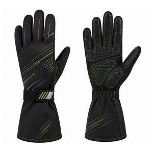 Gants de karting d'hiver les plus vendus, tissu doux, paume renforcée, design flexible des doigts, course sur circuit professionnelle, imperméables - Product Image 1