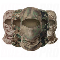 Cagoule tactique multifonctionnelle : masque facial, couvre-tête, écharpe, protection extérieure coupe-vent, anti-poussière et respirante pour le visage entier