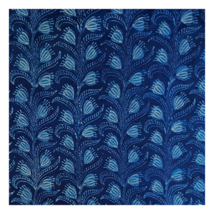 Sản phẩm bán chạy nhất hoa chàm Xanh ajrakh handblock bông vải cho hàng may mặc - Product Image 2