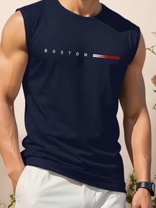 Quick-Drying Lightweight Microfiber Mesh <b>Running</b> Singlet Men's Tank Tops - Product Image 3