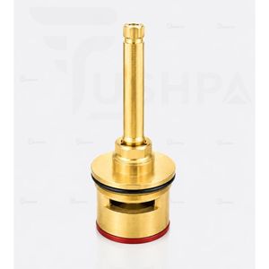 Robinet de chasse d'eau robuste en laiton avec axe de 44 mm, raccord fileté pour toilettes, équipement de plomberie pour le contrôle de l'eau - Product Image 1